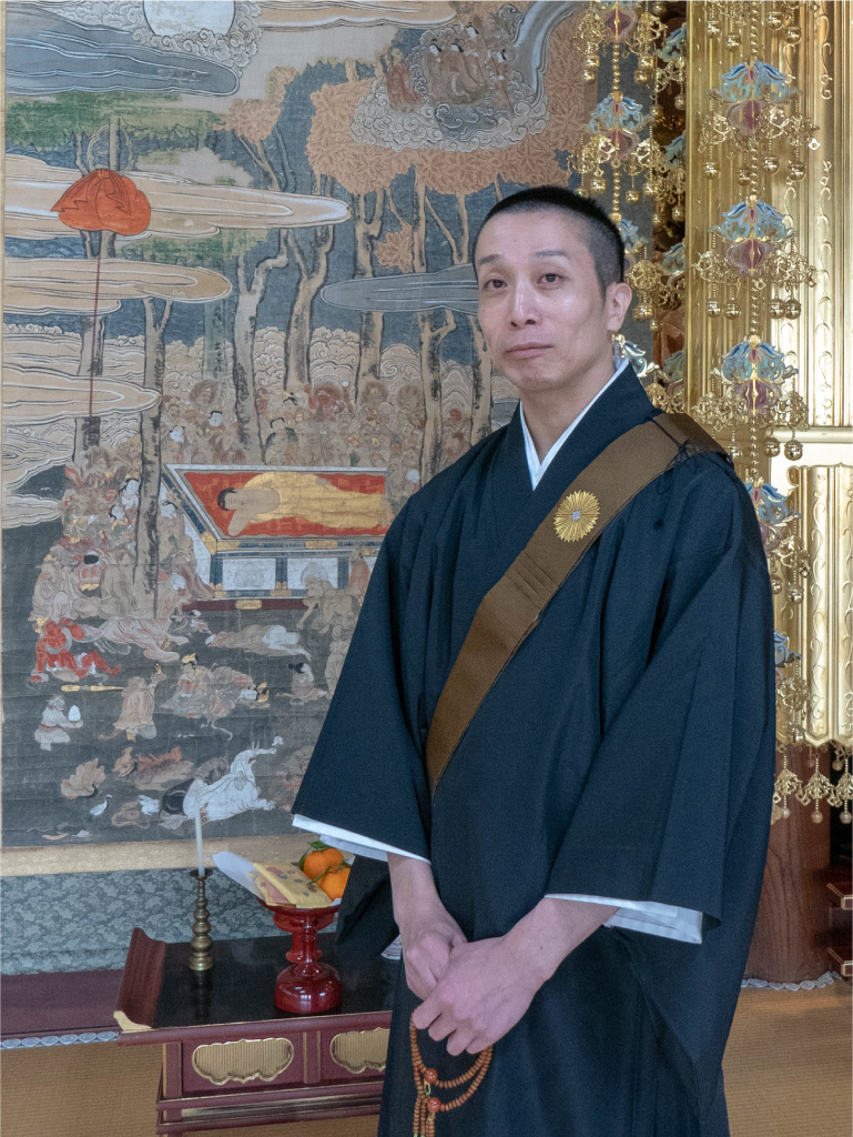 本廣寺住職清水文雅